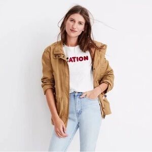 Madewell Prospect Jacket in Dark Sahara Size Small